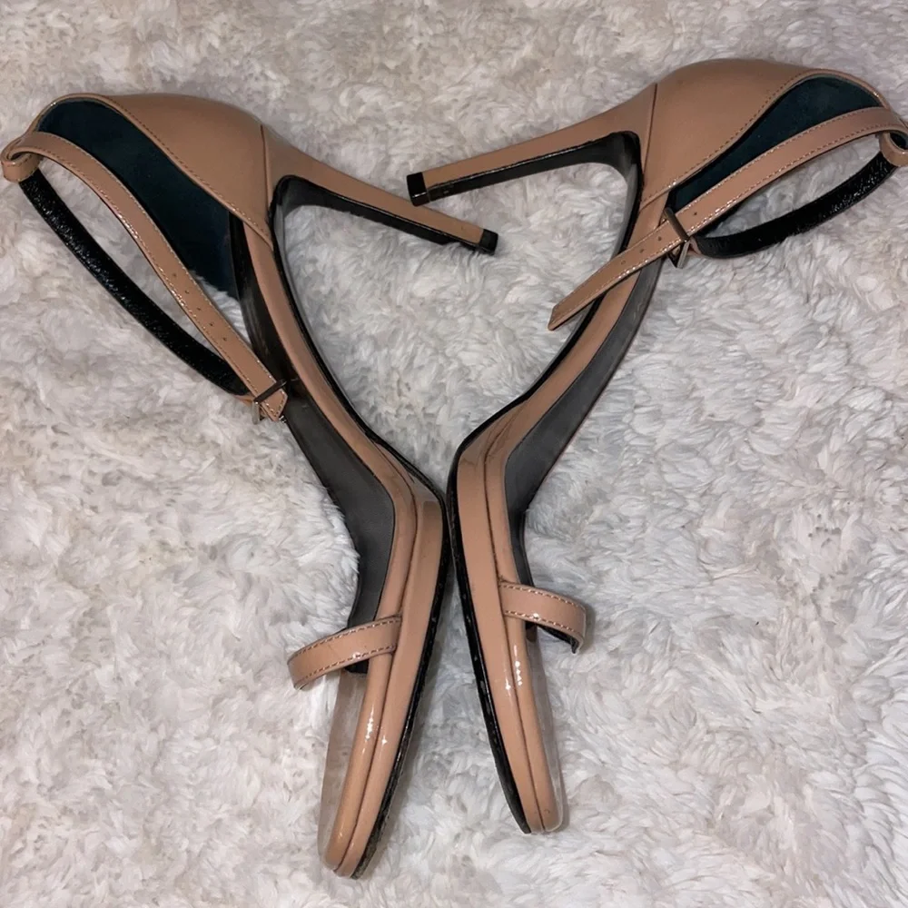 Saint Laurent nude pink Jane stiletto heels 37.5 - Picture 5 of 10